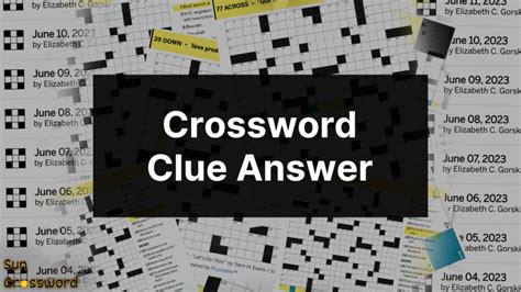 Click on clues to find other crossword answers with the same clue or find answers for the G. . Gi tour gp crossword